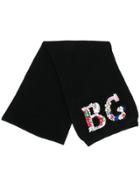 Blugirl Embellished Scarf - Black