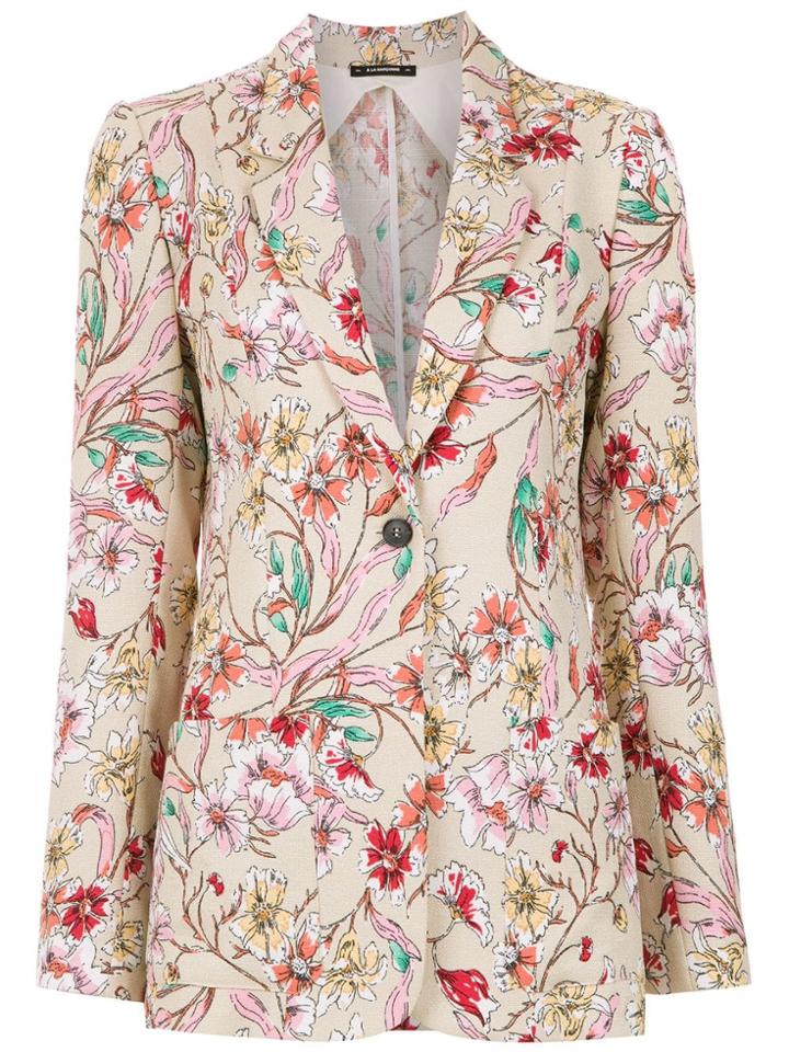 À La Garçonne Printed Blazer - Multicolour