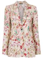 À La Garçonne Printed Blazer - Multicolour