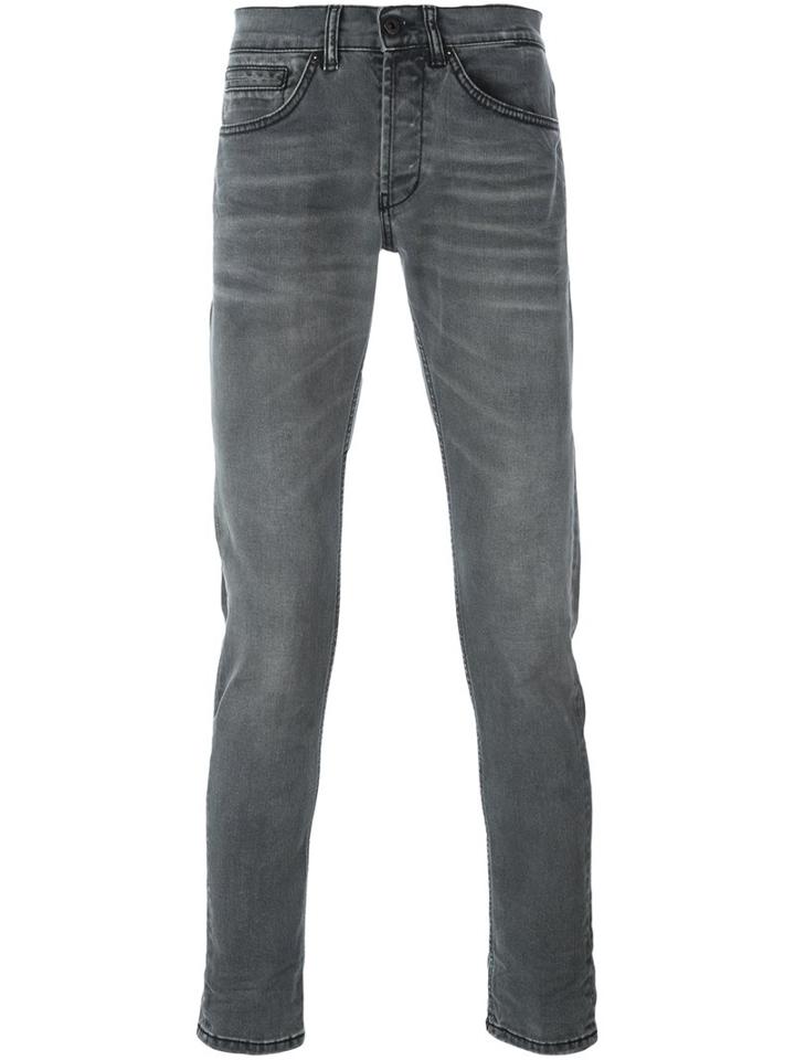 Dondup 'george' Jeans, Men's, Size: 36/34, Black, Cotton/spandex/elastane/polyester