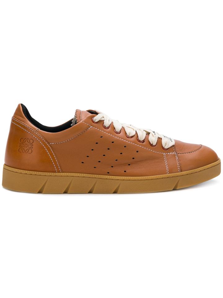 Loewe Low Top Sneakers - Brown