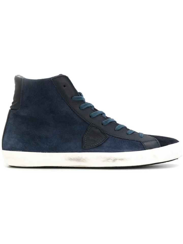 Philippe Model Hi-top Sneakers - Blue