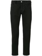 Entre Amis - Cropped Skinny Jeans - Men - Cotton/spandex/elastane - 34, Black, Cotton/spandex/elastane