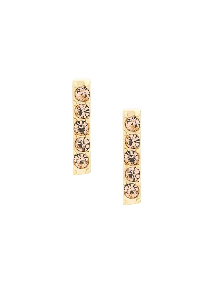 Federica Tosi Strass-embellished Earring - Gold
