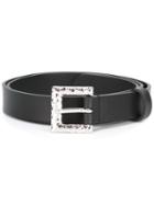 Dsquared2 - Buckle Belt - Women - Leather - 95, Black, Leather