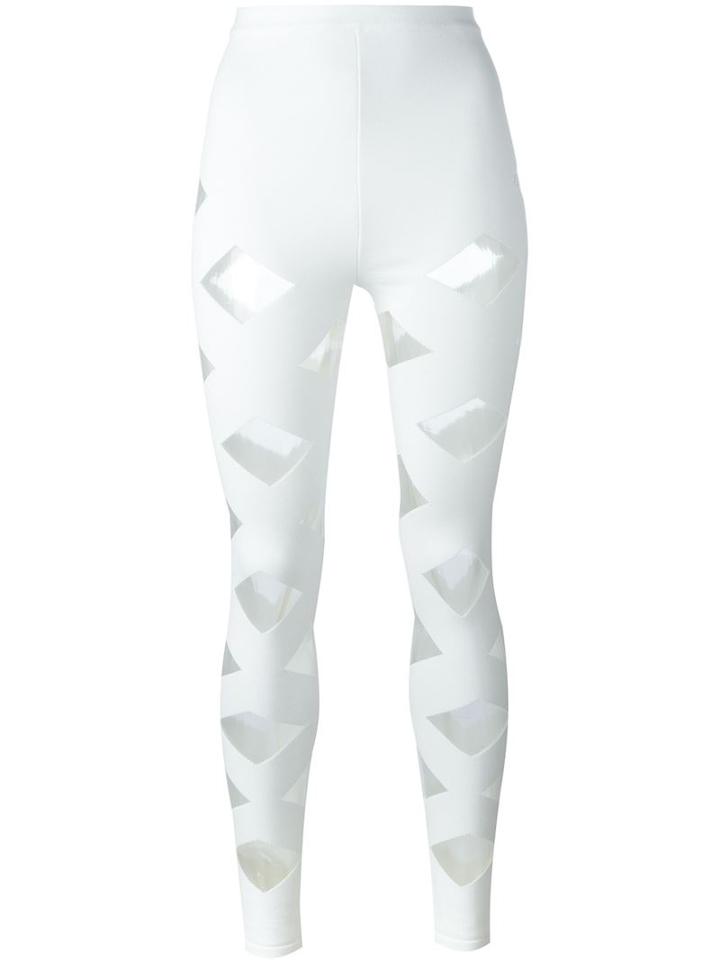 Balmain Sheer Panel Leggings