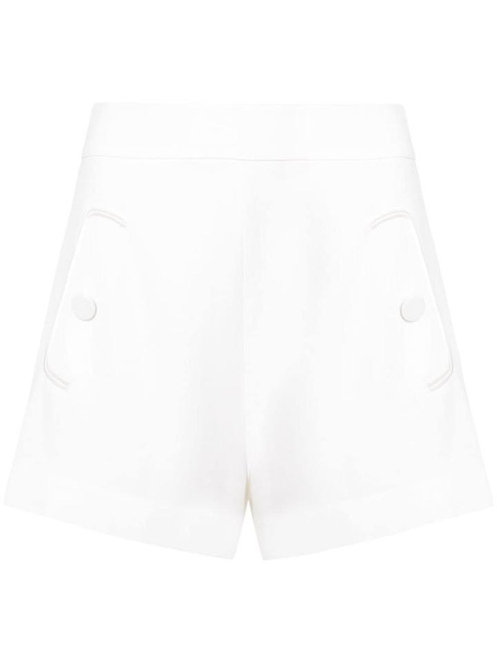 Derek Lam 10 Crosby Short With Pocket Detail - White