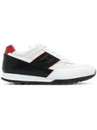 Hogan Contrast Panel Sneakers - White