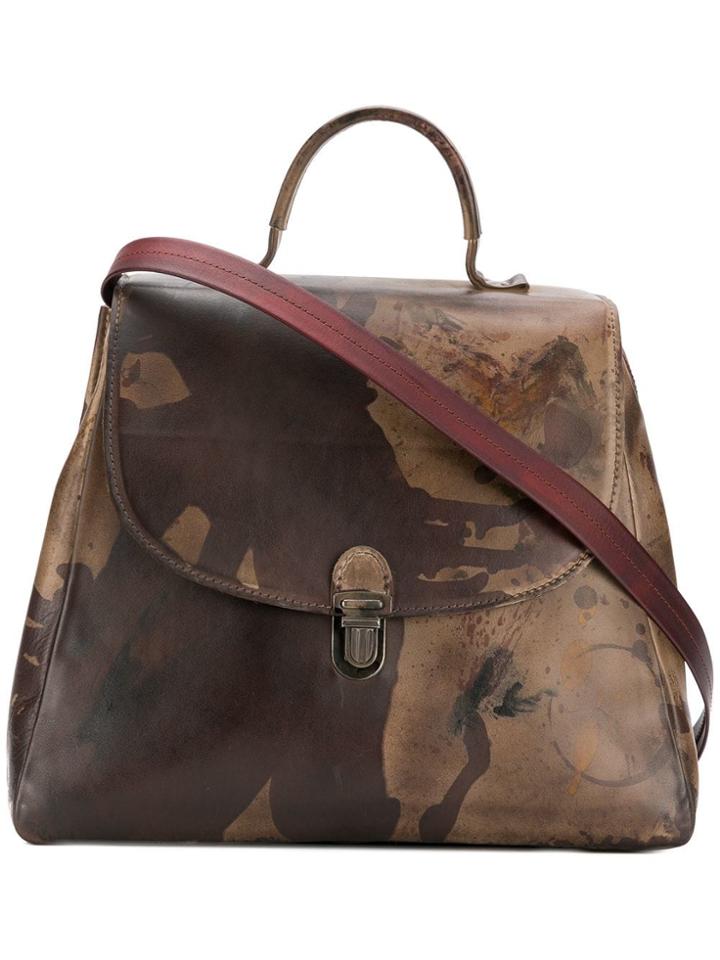 Cherevichkiotvichki Stained Tote Bag - Brown
