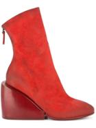Marsèll Wedge Ankle Boots - Red
