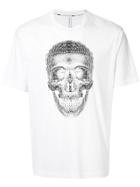 Blackbarrett Skull Graphic T-shirt - White