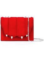 Marco De Vincenzo Paw Effect Cross Body Bag, Women's, Red