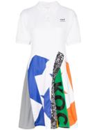 Converse X Koché Patchwork Polo Dress - White