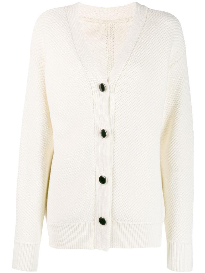 Victoria Victoria Beckham Button Up Cardigan - White