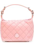 Moncler Quilted Tote, Women's, Pink/purple