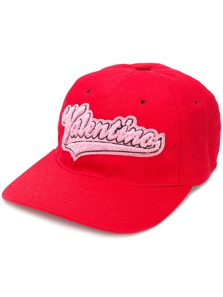 Valentino Embroidered Logo Cap