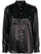 Ralph Lauren Collection High Shine Shirt - Black
