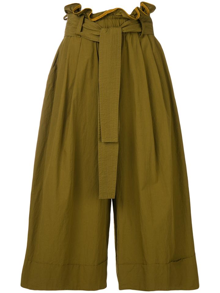 Forte Forte High Waist Culottes - Green