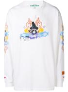 Heron Preston Magic Wizard Print Sweatshirt - White