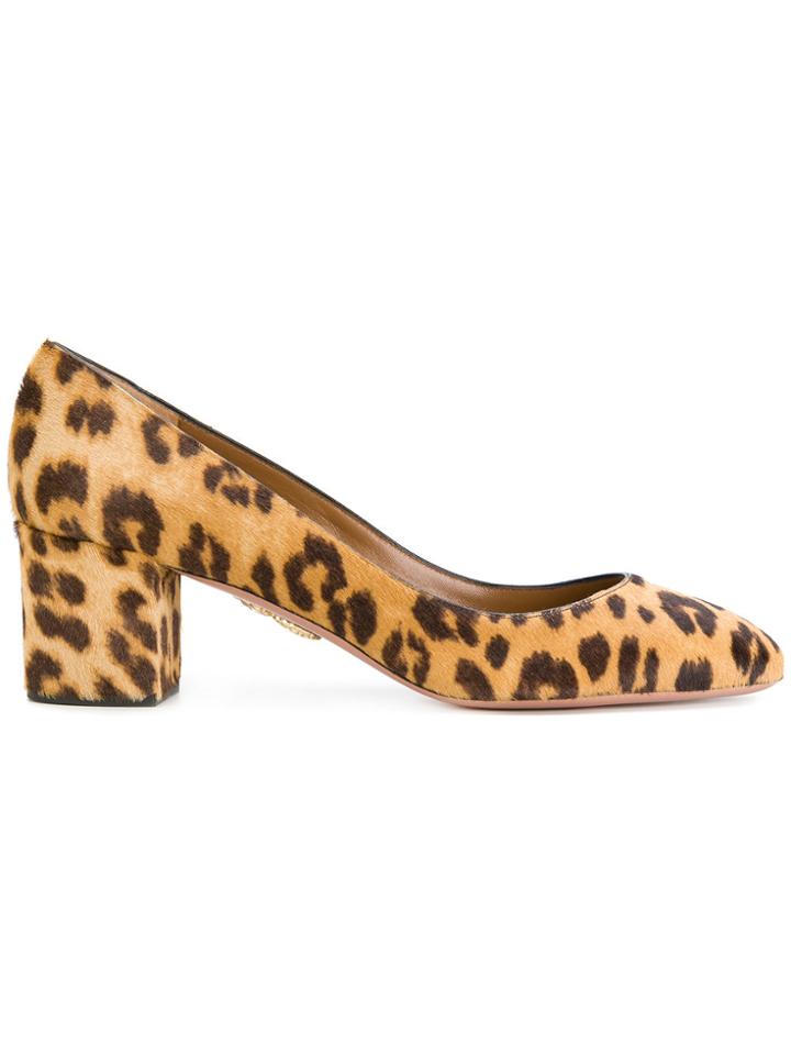 Aquazzura Notto Pumps - Brown