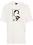 Liam Hodges Shaved Print T-shirt - White