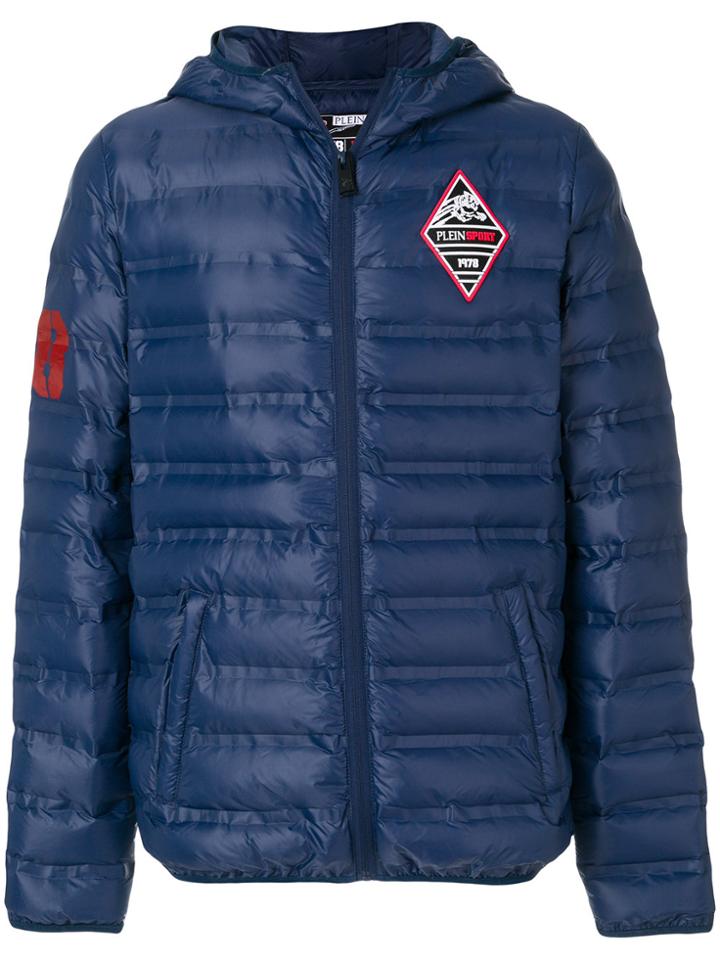 Plein Sport Puffer Jacket - Blue