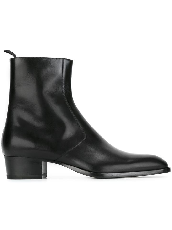 Saint Laurent 'classic Wyatt' Ankle Boots