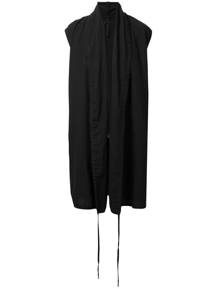 First Aid To The Injured Sceparino Waistcoat - Black