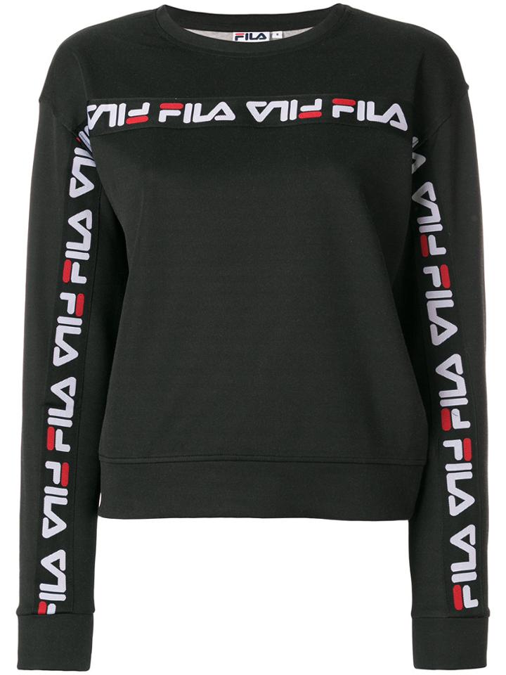 Fila Amber Crew Neck Sweatshirt - Black