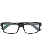 Gucci Eyewear Square Glasses, Black, Plastic