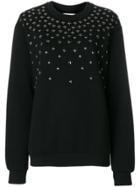 Gaelle Bonheur Studded Sweatshirt - Black