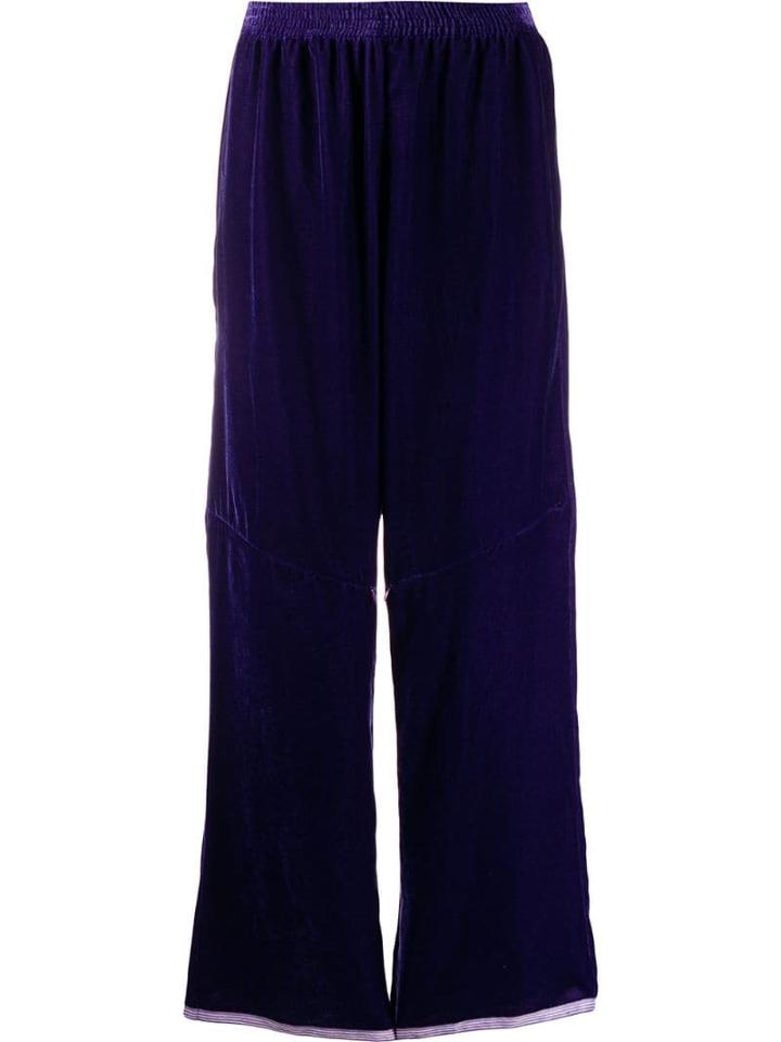 Mm6 Maison Margiela Multi-wear Zip Track Pants - Purple