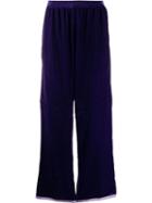 Mm6 Maison Margiela Multi-wear Zip Track Pants - Purple
