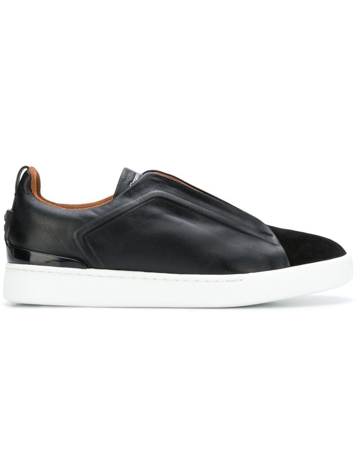 Ermenegildo Zegna Xxx Lace-up Sneakers - Black