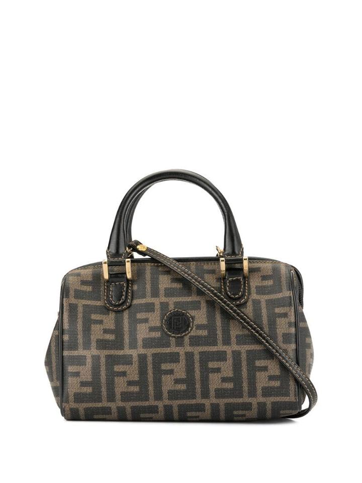 Fendi Pre-owned Zucca Cross-body Bag - Brown