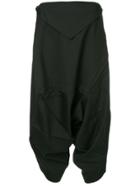 132 5. Issey Miyake Drop-crotch Trousers - Black