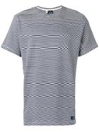 Bleu De Paname Striped T-shirt, Men's, Size: Large, Blue, Cotton
