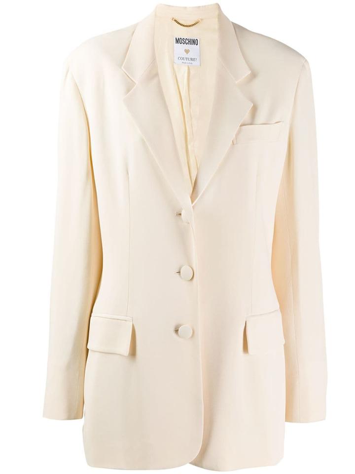 Moschino Pre-owned 1990's Tailored Blazer - Neutrals