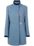 Fay Fitted Coat - Blue