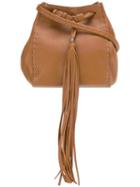 Henry Beguelin Bucket Shoulder Bag, Women's, Brown, Leather