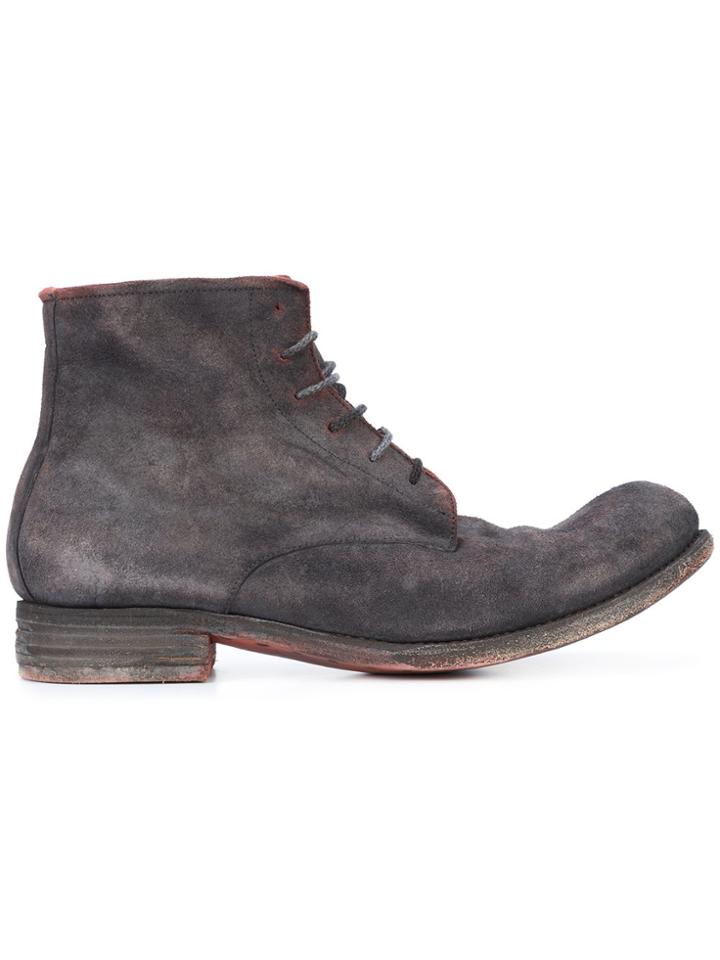 A Diciannoveventitre Lace-up Boots - Grey