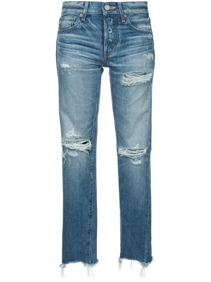 Moussy Garnet Skinny Jeans - Blue