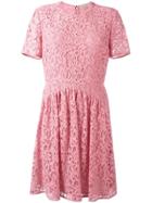 Burberry 'abito Christy' Dress - Pink & Purple