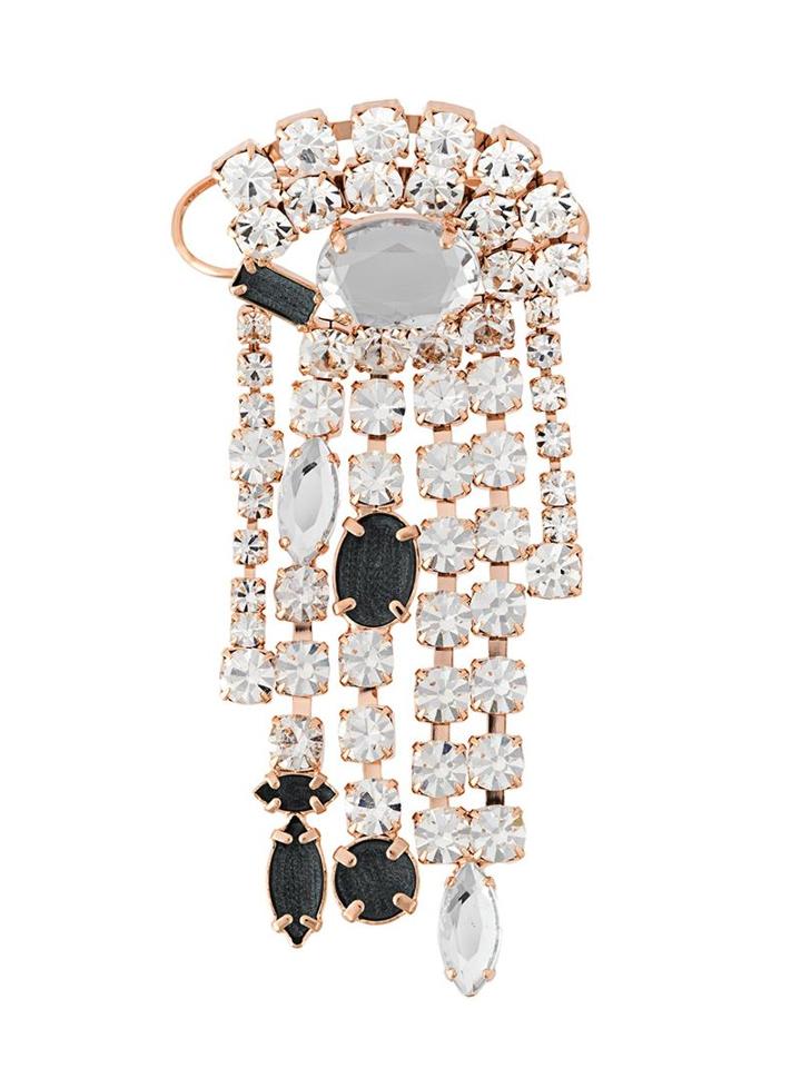 Maison Margiela Embellished Mono Earring, Women's, Metallic
