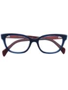 Tommy Hilfiger Square-frame Glasses - Blue