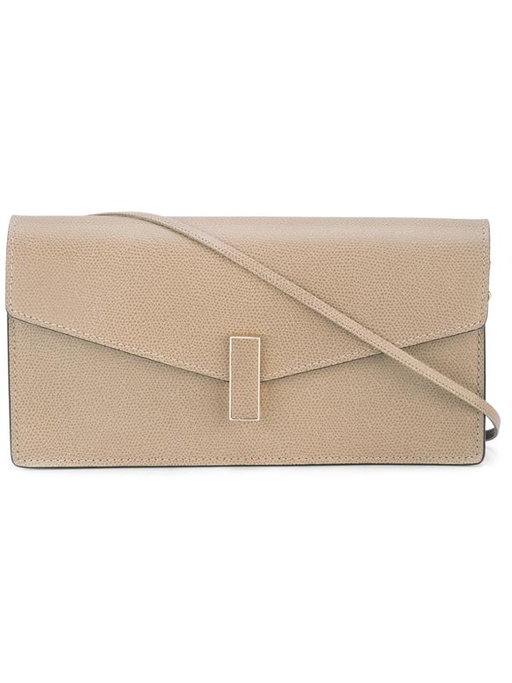 Valextra Envelope Clutch - Nude & Neutrals