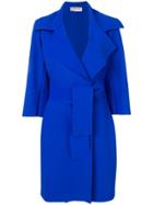 Le Petite Robe Di Chiara Boni Belted Coat - Blue