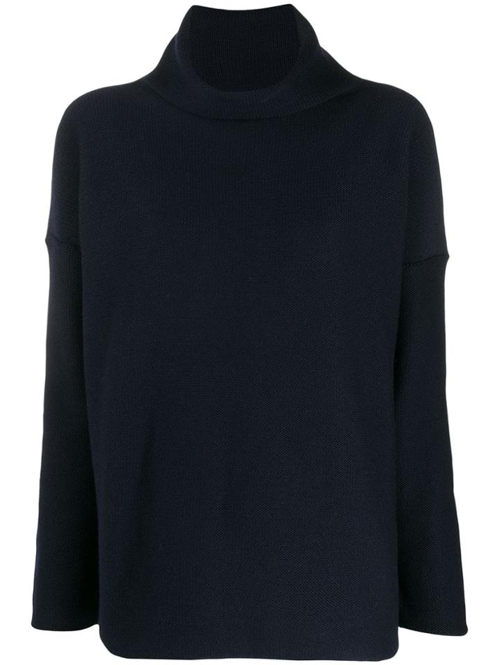 Daniela Gregis Dolcevita Roll Neck Jumper - Blue