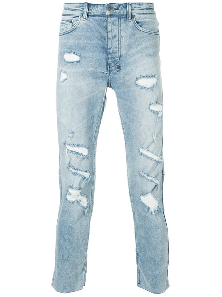 Ksubi Distressed Effect Jeans - Blue