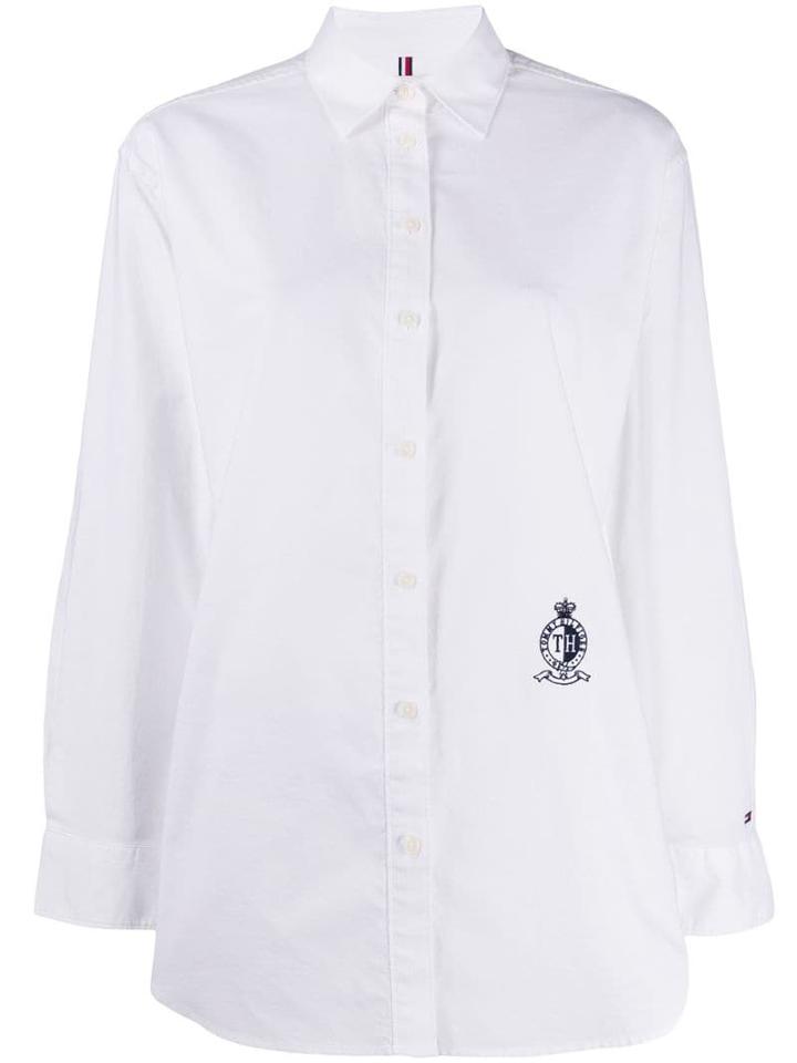 Tommy Hilfiger Classic Button Shirt - White
